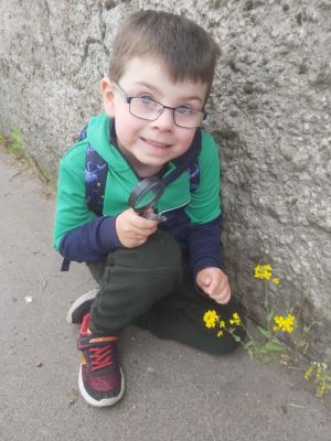I have been scavenger hunting. It is so fun!